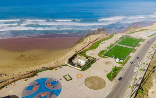 Magnifique Appart familiale, lumineux avec vue mer proche plage surf et bronzette securite 24h sur 24