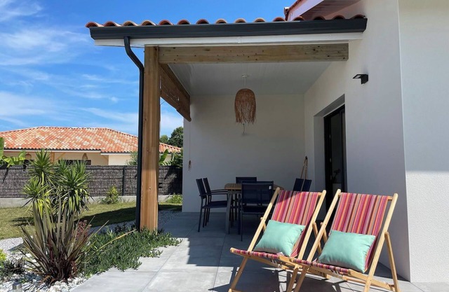 Magnifique villa contemporaine 3*- 15mn des plages