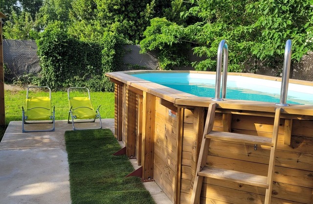 Maison 90m2 + Véranda Avec Piscine Privée sur Roquemaure Gard