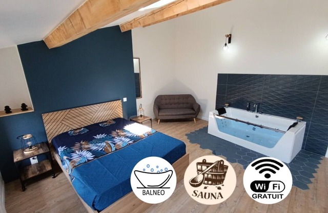Maison Détente Balnéo and Sauna