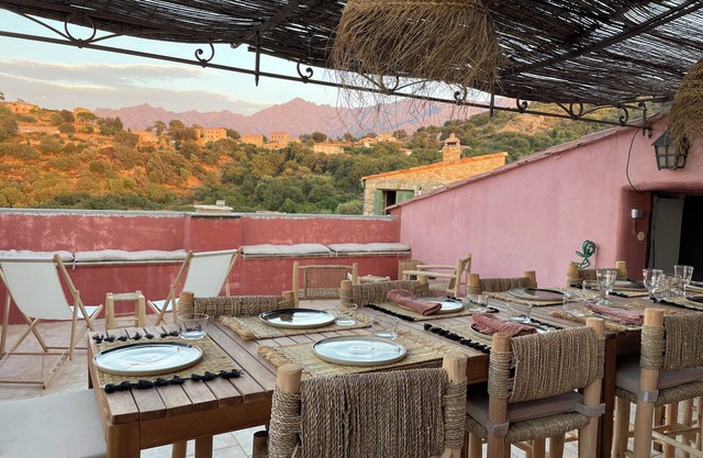 Maison de Charme au Cœur de la Balagne en Corse - vue mer et Montagnes