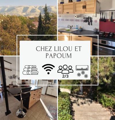 Maison lumineuse avec terrasse vue & parking au cœur de Limoux