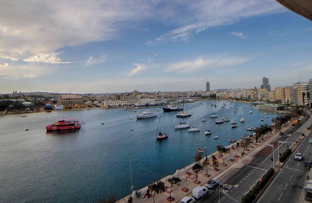 Make your holiday worthwhile at this fabulous accommodation just a minute away from Sliema ferries