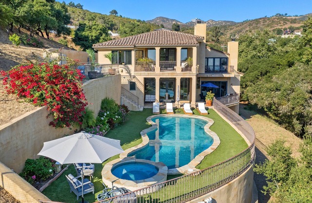 MALIBU - Latigo Beach Estate - Ocean Views, spacious with pool+hot tub
