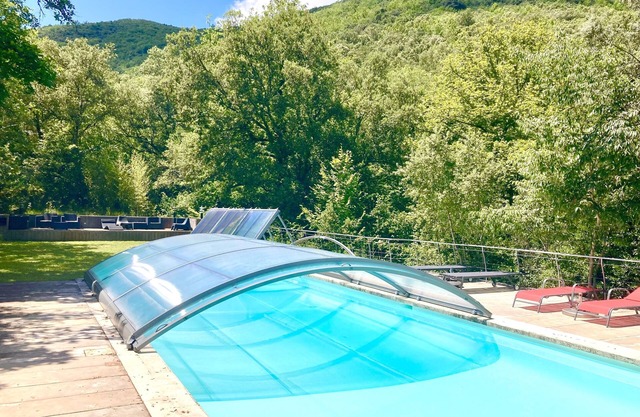 Mas design in a heavenly setting, private pool, Cévennes near Anduze