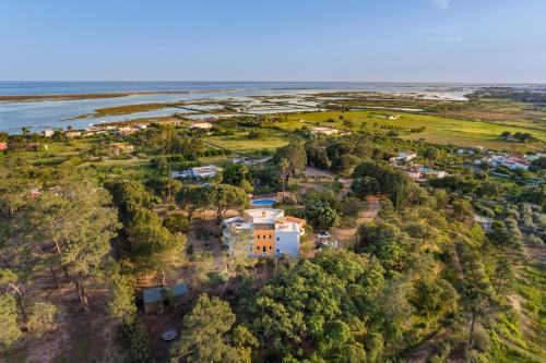 Meia Lua - Your Private Artsy Paradise Overlooking the Ria Formosa with pool and sea views near Barril beach, Tavira
