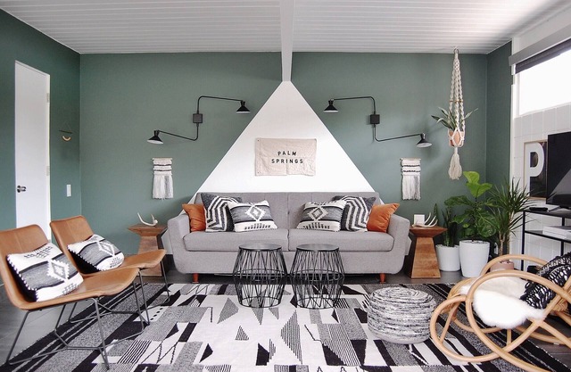 Mid-Century Modern Bohemian Bungalow w/Pool