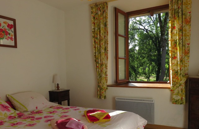 Mill, private island, heated swimming pool June to September below the Castle