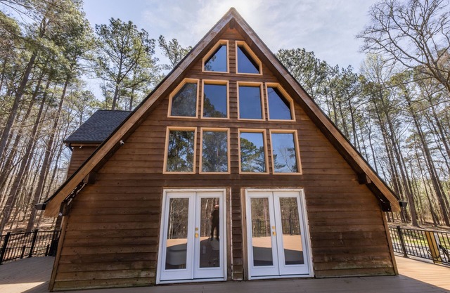Modern A-Frame House in Secluded Woodland – A Creative Sanctuary