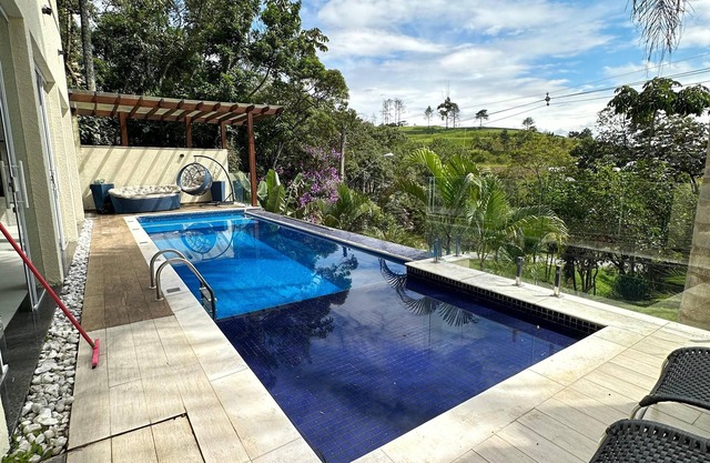 modern and elegant mansion in a privet condominium.