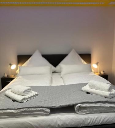 Modern Apartments Neuburg P - TOP - 2 Zimmer, Komfort, Balkon, Wi-Fi, Smart TV, Große Dusche, Küche