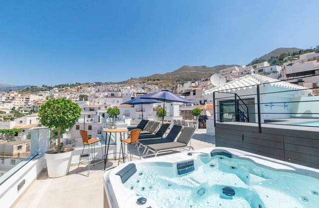 Modern Apartment in Cómpeta I with Mountain View, Wi-Fi & Terrace