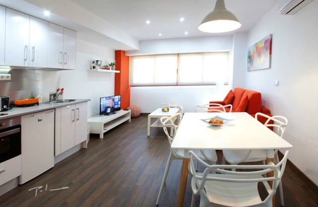 Modern Colored Apartments in the Heart of Alicante