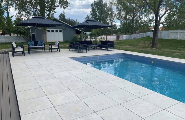 Modern Farm House with a Pool