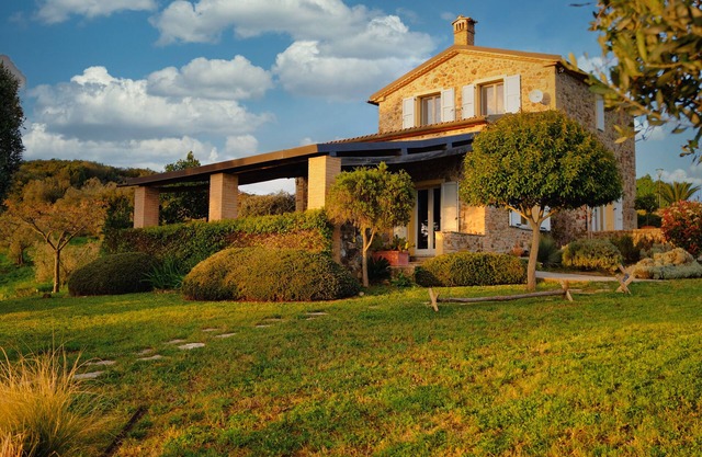 Modern rustico with stunning views over the Maremma near the sea