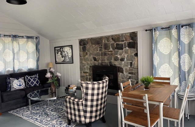 Modern Tiny Cottage on Eagle Lake with South facing Private Beach