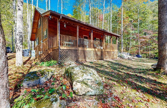 Mountain retreat with breathtaking views, dog friendly