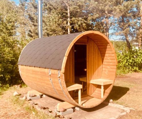 Naturidylle mit Kamin und Sauna in der Schorfheide