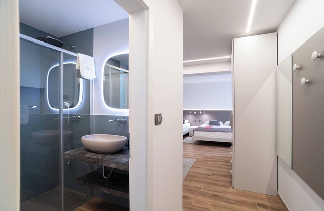 nComfortable, lux, new apartment with a beautiful view of the sea and the city