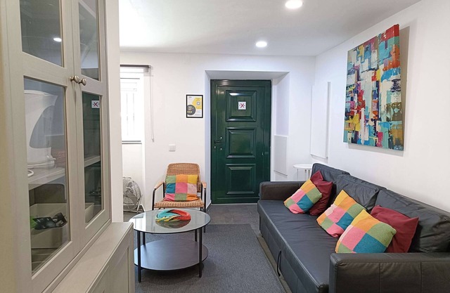 Neon Flat in Mercês | Tram 28, Brunch, Rooftops