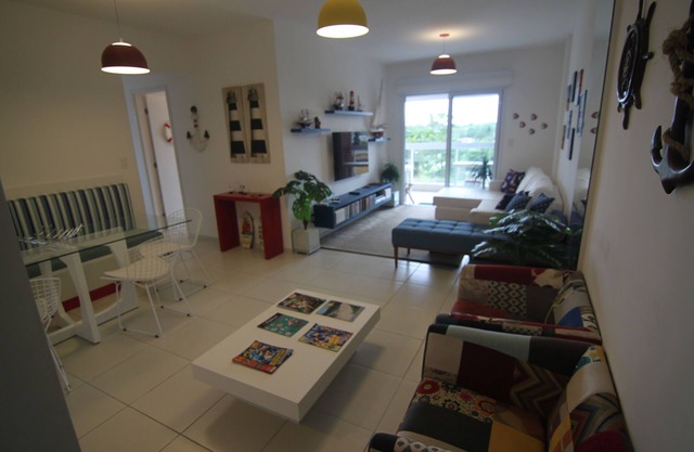 NEW APARTMENT FOOT IN THE SAND IN THE BEAUTIFUL PRAIA DO INDAIÁ IN BERTIOGA/SP !