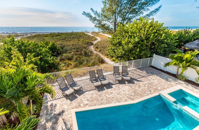 New Construction - Direct Beach Front Pool Home - 6 Bedrooms - 4.5 Baths
