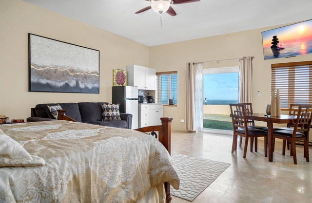 NEW! Private King Studio with ocean views in Christiansted!