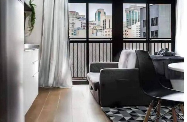 New Studio Next Paulista Av, Fast Wifi and Balcony