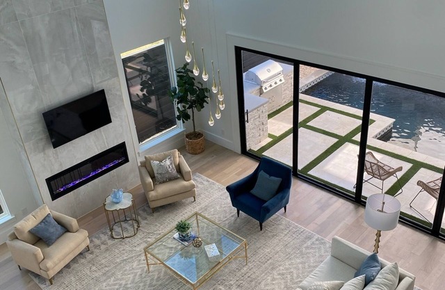 New Ultra High-End Luxury Villa with 6 BR 6.5BA, Pool, Grill, Garage, EV Charger