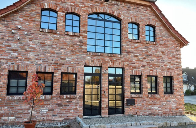 Newly built stylish country house in historic fishing village in Lübeck/Baltic Sea