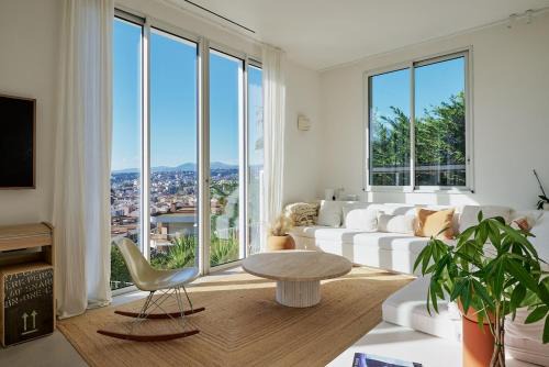 Nice Renting - NAVELLO - Live A Dream Sea View Luxury Mont Boron Pool