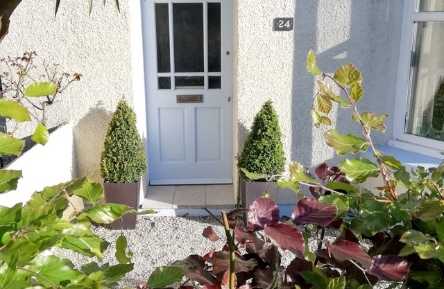 No. 24 is a spacious family home, within a 5 min walk to a dog friendly beach.