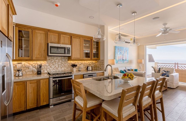 Ocean Front 1 Bedroom Residence (New Model) with Resort Amenities!