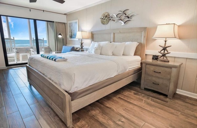 Oceanfront Escape with Private Porch 1st Floor