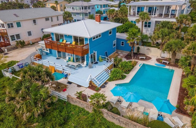 Oceanfront home with a private huge pool!