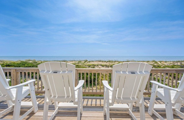 Oceanfront w/Pool, Hot Tub, Beach Access, Cargo Lift, Cmty Tennis/Pickleball