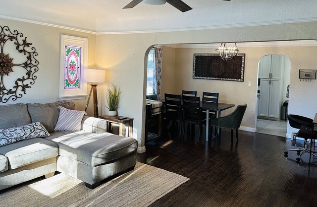 Older home with all the modernizations needed to make it stylish & comfortable.