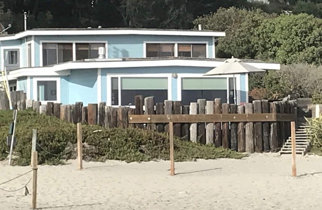 On the Beach! Come walk or just enjoy the view!