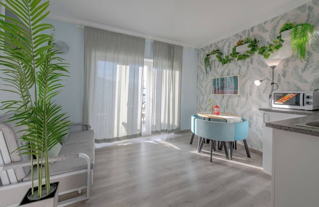 One Living Room One Bedroom Apartment with Kitchen in Cascais Beachfront Villa