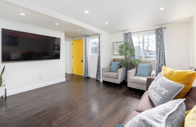 One stop in SF. Free parking and close to everything.