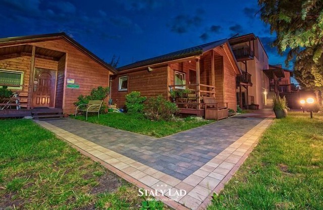One-storey holiday houses, 2 bedrooms, summer swimming pool Darłówko