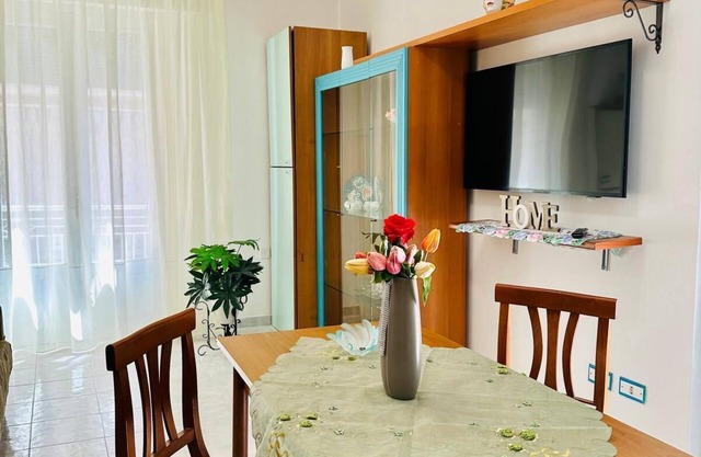Only 8 minutes from the sea and 3 minutes from the main street