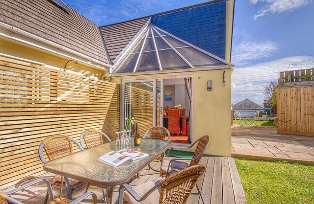 Orchard House, in the bustling town of Wadebridge