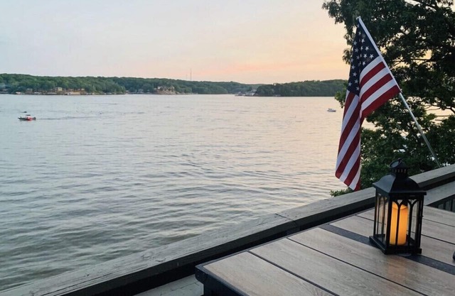 Osage Beach, main channel lakefront view, Pelican Bay, HwyKK, MM26