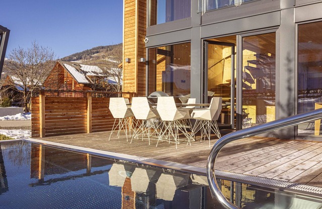 Panorama chalet # 8 with sauna & pool
