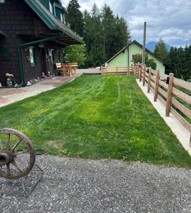 Panoramablick Hütte