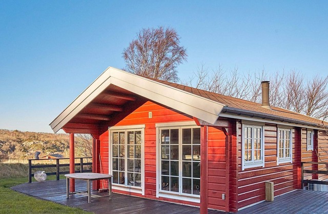 Panoramic Log Cabin in Sandvig-By Traum