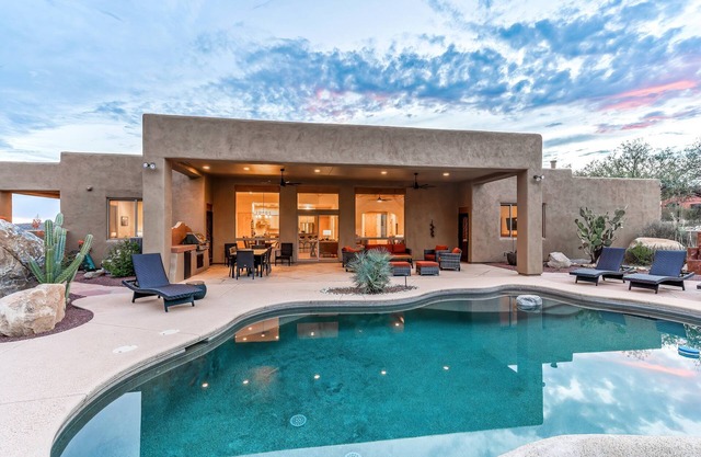 Peaceful Retreat with Pool, Hiking/Biking From The Door & Views!