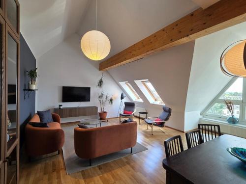 Penthouse in the Neustadt