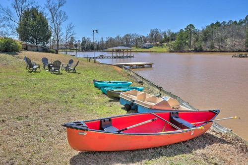 Pet-Friendly Lakefront Retreat with Deck and Dock